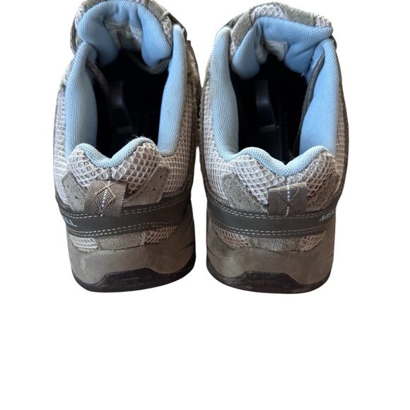 Merrell Hilltop Women's Hiking Shoes Aluminum Dream J098328 Blue/Gray Size 8 - Picture 4 of 6